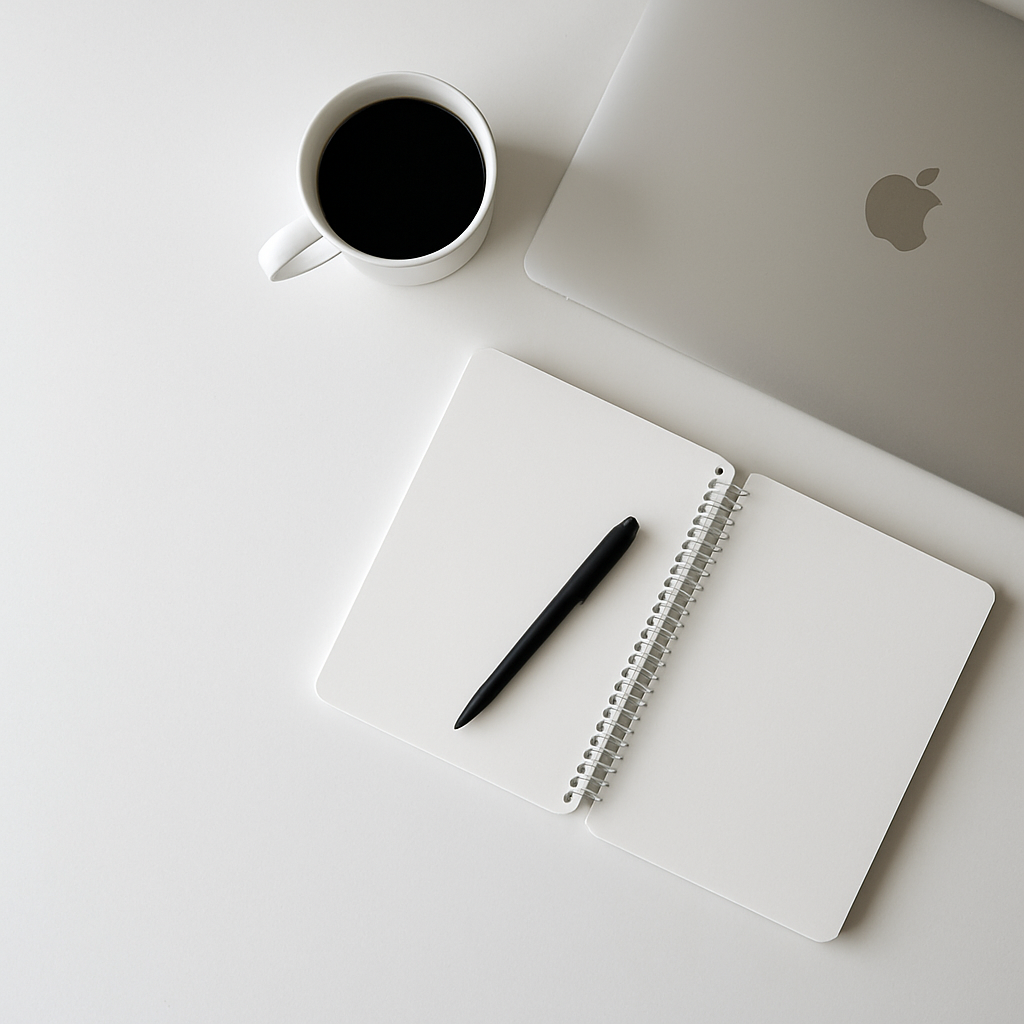 Minimalist workspace